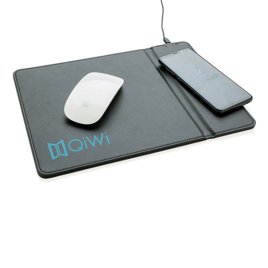 Mousepad with 5W wireless charging - Custom Wood Designs