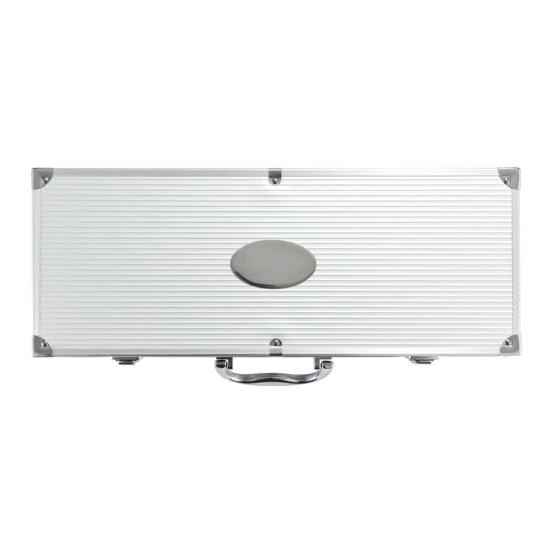 Load image into Gallery viewer, 12 pcs barbecue set in aluminium box - Custom Wood Designs
