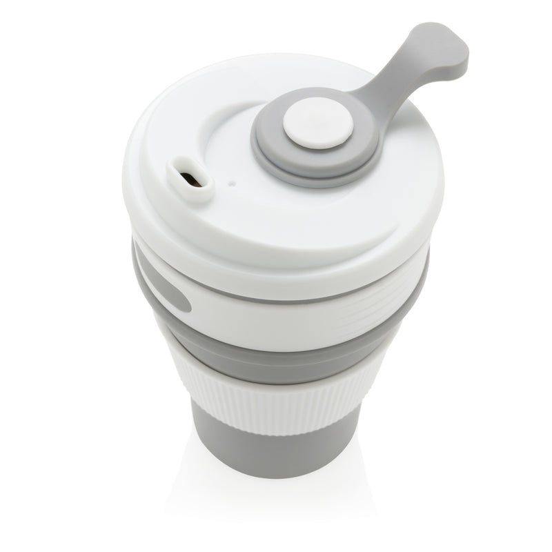 Load image into Gallery viewer, Foldable silicone cup - Custom Wood Designs
