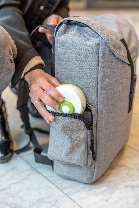 Foldable silicone cup - Custom Wood Designs