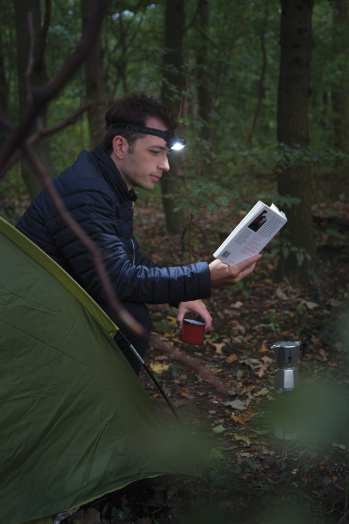 Load image into Gallery viewer, COB head torch - Custom Wood Designs
