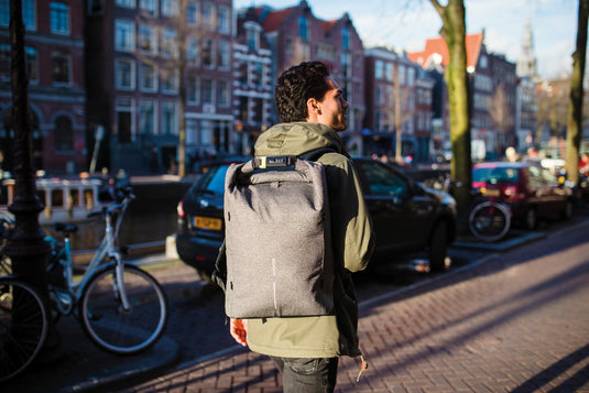 Urban anti-theft cut-proof backpack - Custom Wood Designs