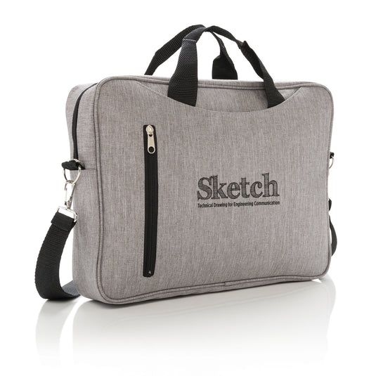 Classic 15” laptop bag - Custom Wood Designs