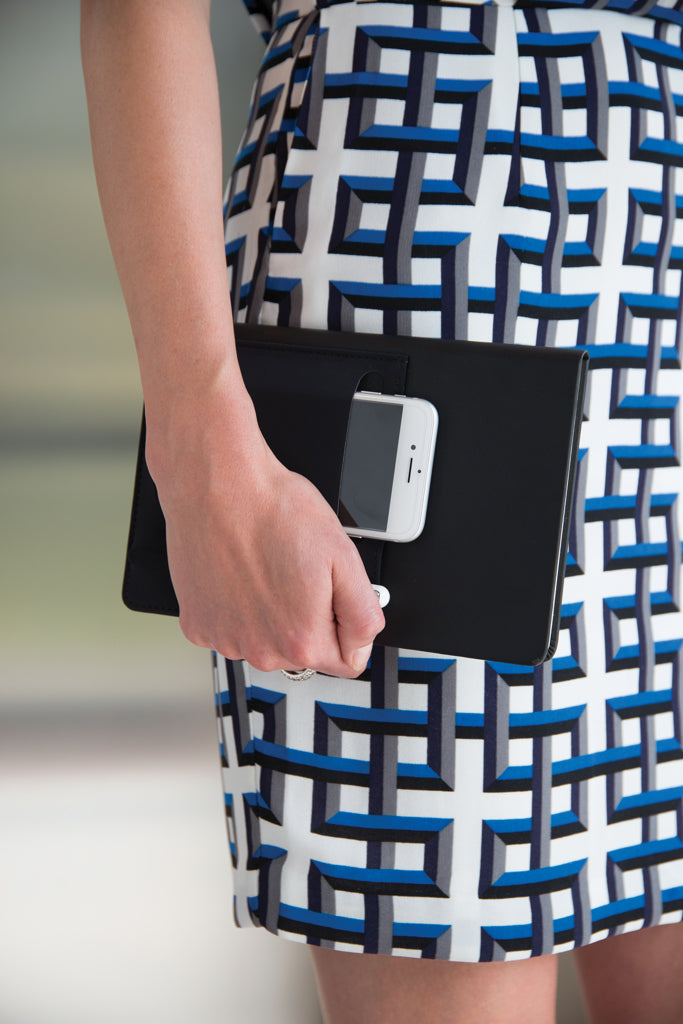 Load image into Gallery viewer, A5 Deluxe notebook with smart pockets - Custom Wood Designs
