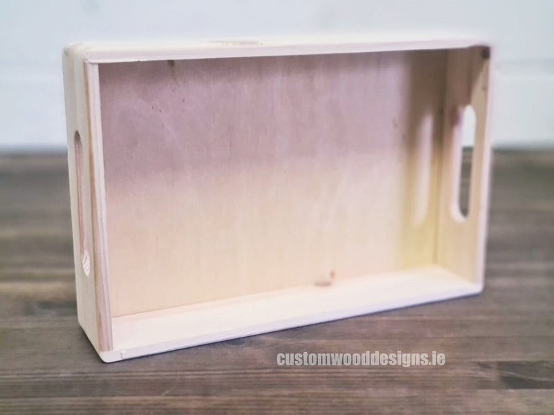 Load image into Gallery viewer, KnobiOne - Pine Wood Tray 30 X 20 X 7 cm OB1 Pine Box with Handle pin bedroom deco box crate room deco wood wooden pine-box-with-handle-default-title-knobione-pine-wood-tray-30-x-20-x-7-cm-ob1-53611827265879
