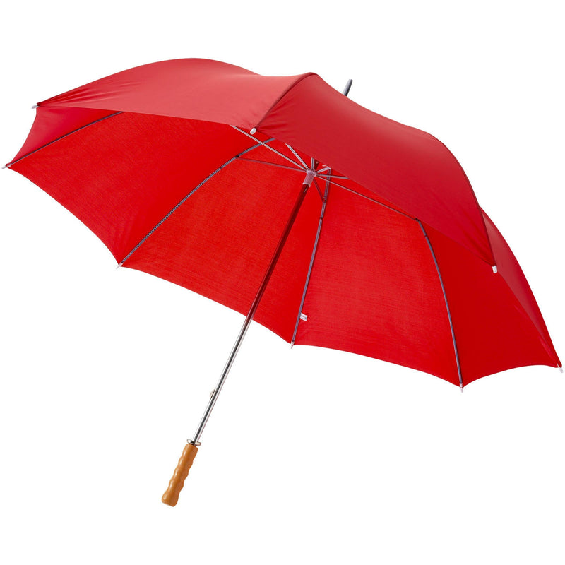 Load image into Gallery viewer, wooden-handle-golf-umbrella
