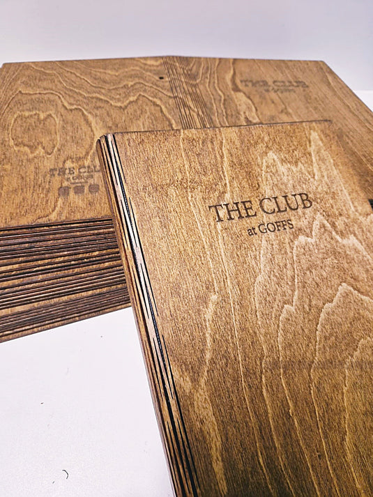 20 x Wood Menu 20x40cm Custom Wood Designs __label: Multibuy red-20-x-wood-menu-20x40cm-53612706758999
