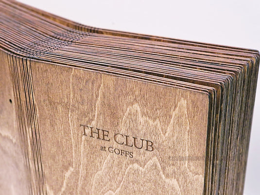 A5 Wood Menus 15x21cm Custom Wood Designs __label: Multibuy red-wine-a5-wood-menus-15x21cm-53612690374999