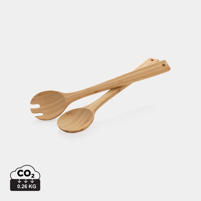 Load image into Gallery viewer, salad cutlery set custom wood designs 
