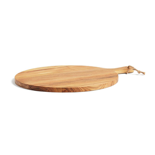 Round serving board 1,8 x 40 x 51 pack of 25 Custom Wood Designs __label: Multibuy servingboardteakcustomwooddesigns