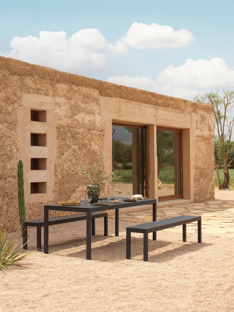 Load image into Gallery viewer, Nardi Aluminum Rio Bench - Custom Wood Designs Nardi Aluminum Rio Bench made from [material] – Ideal for [use_case] | Custom Wood Designs
