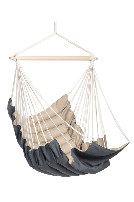 Hanging chair XL & frame Set Swing Chair Amazonas __label: NEW swing-chair-sand-hanging-chair-xl-frame-set-53612485247319
